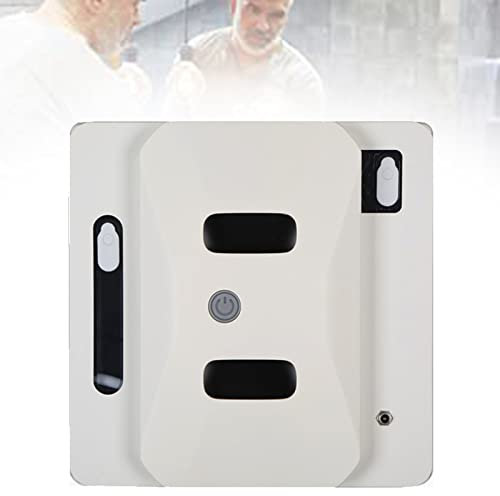 CHUNTIANMEI Robot Limpiacristales Multifunción y Profesional,Alta Ventana de Vidrio Inteligente de Limpieza,Limpiador Magnético Remoto para Ventana,3 Modos de Limpieza