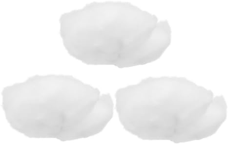 Zerodeko Pendentifs Décoratifs Suspendue Décoration Intérieure pour Mariage Nuages Blancs en Coton 3 Pièces Élégante et Réaliste
