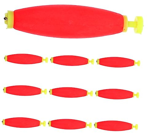 Kisangel 10stücke Eva Angel Schwimmer Posen Angeln Tackle Schwimmer Angel Zubehör Mit Hoher Sensibilität Und Auftrieb Für Meeres Und Seeangeln
