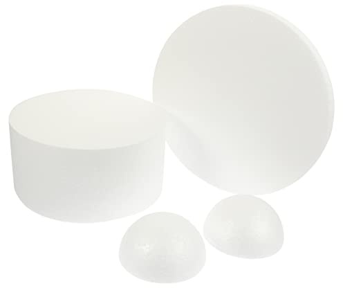 KOCKSHION Modello Torta Polistirolo per Decorazione DIY per Pratiche Cake Design e Creazioni Floreali
