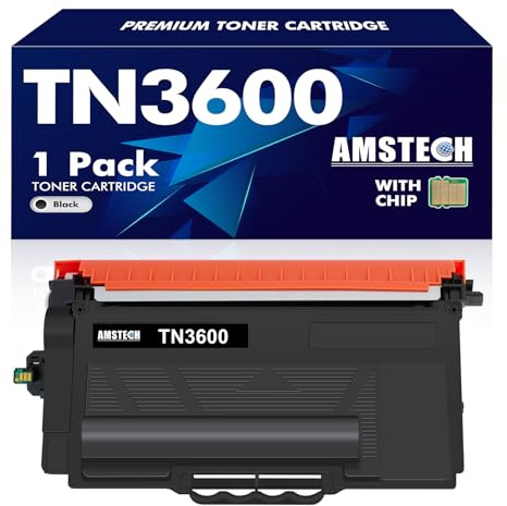 TN3600 TN-3600 TN 3600 3600XL HL-L5210DN MFC-L5710DN Toner Mit Chip 1-Pack | Kompatibel für Brother TN-3600XL TN3600XL HL-L5210DN HL-L5210DW HL-L5215DN HL-L6210DW HL-L6410DN HL-L6415DN MFC-L5715DN