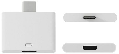 CABLEPELADO - Adaptador USB Tipo C Macho a Lightning Hembra Blanco | Conversor para Cable Lightning a USB-C | Para Carga y Transferencia de Datos | No Transmite Audio