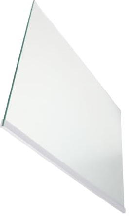 Operitacx Étagère de Réfrigérateur Verre Trempé Plateau de Rangement Transparent Panneau de Séparation pour Congélateur avec Bords Renforcés