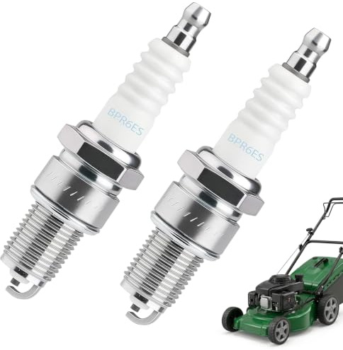 2 Stück NGK BPR6ES 7822 Zündkerzen Nickel-Elektrode Für Rasenmäher Motorrad | kleine Motoren Zündkerzen Ersatz für NGK 6634/995/W6DC/WR6DC W7DC/W7DCR/WR7D/RN9YC/RN10YC MTD 951-10292/751-10292/131-039