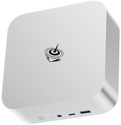 Beelink SER8 Gaming Mini PC, Ryzen7 8745HS,32G DDR5 1TB NVMe SSD,Mini Desktop Computer Support Triple 4K Display, business Office mini Computer,LAN 2.5G,Wifi6,BT5.2,HDMI+DP+USB4