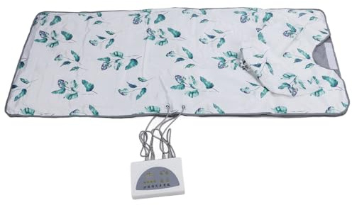 TOPINCN Couverture de Sauna Infrarouge Portable 650 W avec Plusieurs Réglages de Chauffage pour la Relaxation à la Maison, Le Rajeunissement de la Peau et Le Soulagement du Stress