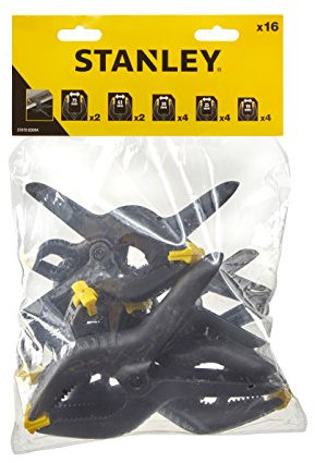 STANLEY STHT0-83094 Confezione 16 morsetti a molla