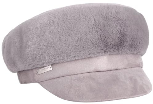 Seeberger Funfur Schildmütze Light Grey