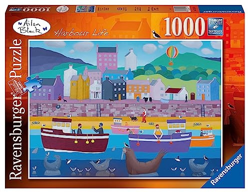 Ravensburger Harbour Life 1000 Piece Jigsaw Puzzle for Adults and Kids Age 12 Years Up