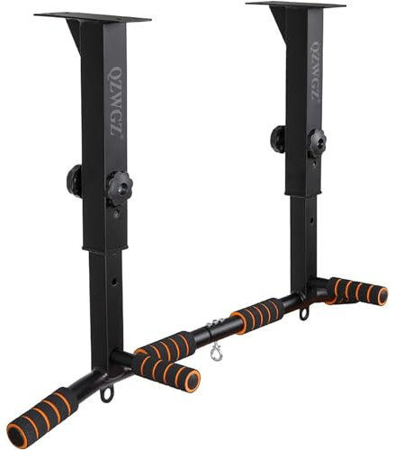 Höhenverstellbare Klimmzugstange, robuste Klimmzugstange, Balkenhalterung, Klimmzugstange, Deckenhalterung, Klimmzugstange, Krafttrainingsgerät für Zuhause, Fitnessstudio, Krafttraining (maximale