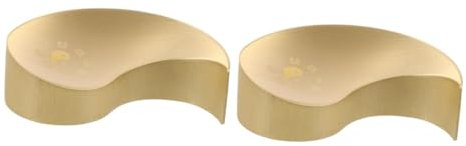 DIYEAH 2stücke Brass Paperweight Für Calligraphy Solide Dekorative Und Handgefertigte Druckgewicht Aus Messing Für Schriftkunst Und Home Office Deko Robustes Design Mit Glatter