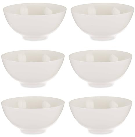 San Ignacio Set de 6 bols en porcelaine blanche apéritif collection VESSIA