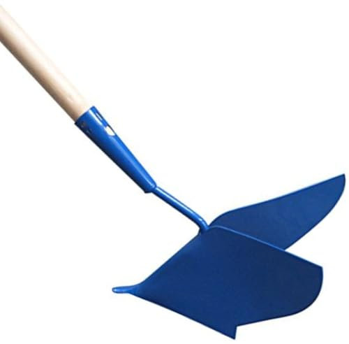 Vomere Manuale per Orto per Solchi Precisi | Acciaio Stampato e Verniciato | Dimensioni 25x20x26cm | Canna Ø28mm Conico | Peso 655gr (C/MANICO)