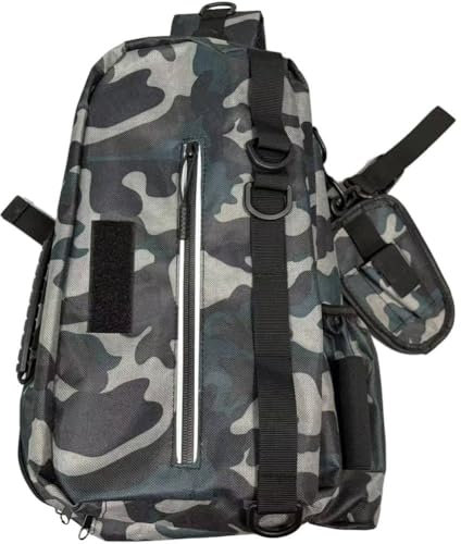 Ericetion Karpfen-angeltasche, Einschultrige Meeresangel-, Tackle-aufbewahrungsrucksack Für Karpfenangeln, Outdoor-Tragetasche, Wander-reiserucksack