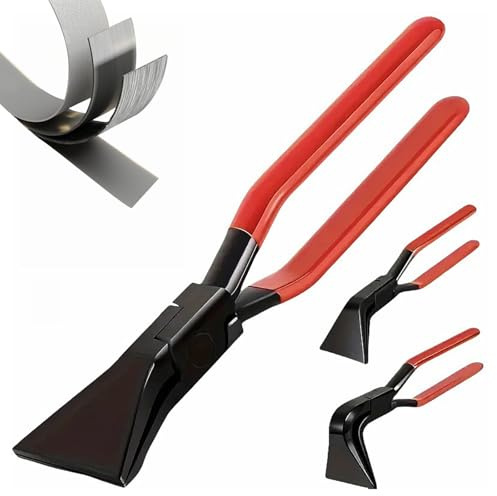 Lot de 3 pinces pliantes à tôle 0°, 45°, 90°, mini pinces pliantes en acier au carbone, largeur de mâchoire 22 mm, outil de couvreur