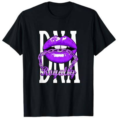 Purple It's In My DNA Purple Graphic Camiseta