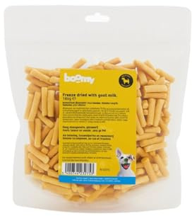 Boomy - Pollo liofilizzato al latte di capra – Snack per cani liofilizzati e gatti – Snack per cani e gatti - Ipoallergenico, senza cereali e senza glutine – 180 g