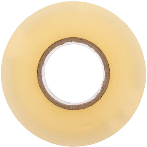 DECOMELODY Ruban Adhésif de Hockey sur Glace Transparent 25 CM X 25 M en PVC Antidérapant Haute Résistance pour Protection et Adhérence Optimale du Bâton Bande Solide pour Usage Intensif