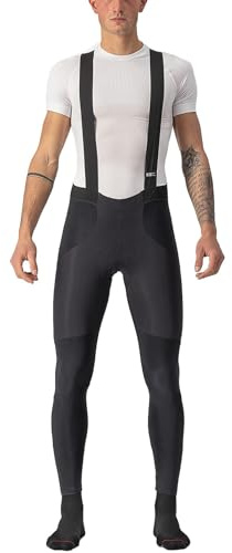 Castelli 4520522 SORPASSO RoS BIBTIGHT Leggings Men's Black RED XL