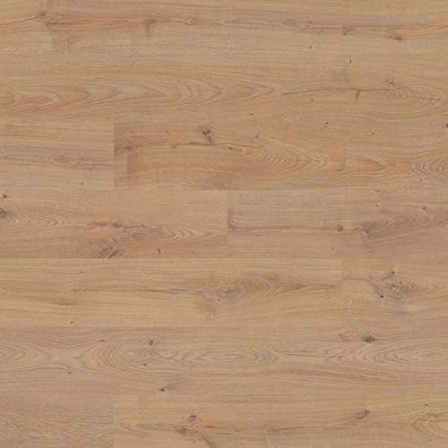 Laminatboden TRECOR® Classic 7 mm Stark, Klicksystem, NK AC3/31 - Garantie 15 Jahre - Format: 1285 x 190 mm - Fußbodenheizung geeignet - Sie kaufen 1 m² (Laminatboden | 1 m², Timber Oak)