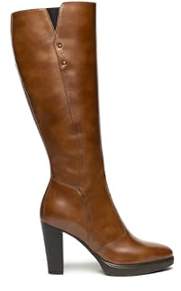 Nero Giardini I514611D Stivali Donna in Pelle - Cuoio 38 EU