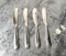 4 Pieces Set Butter knife, Pate Knife Cheese Spreader, Thick and Smooth Handle, Strong Heavy, Food Safety Material Stainless Steel 18/10 SUS 304# for Home Restaurant Party breakfast (Mirror)