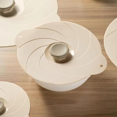 WUMEIJIAJU Couvercles réutilisables en silicone, couvercles à ventouse pour la conservation des aliments, compatibles avec tasses, bols, assiettes, casseroles, sans BPA, passent au micro-ondes et au