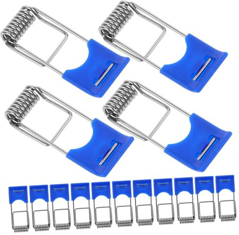 Angoily 100stücke Nachrüst-einbauleuchten-clips Federklammern Für Downlight Deckenleuchte Haltefeder Clip Einbauleuchte Feder Panel Lampe Klemme Zubehör Für Einbauleuchten