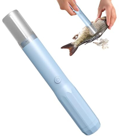 Squamapesci Elettrico - Squamapesci Elettrico, Squamapesci Automatico | Strumento disincrostante per squamare i Pesci, pulitore per la rimozione dei Pesci Senza Fili Skinner Rimozione Rapida Spazzola