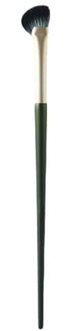 Sionhiuo Fan Makeup Brush, Fan-Shaped Makeup Brush, Contour Brush, Half Fan-Shaped, Angled Concealer Brush with Soft Bristles Under Eye Rouge Makeup for Professionals and Beginners