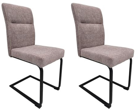 HTI living Schwingstuhl Liron Cappurro 2er-Set Esszimmerstuhl Freischwinger