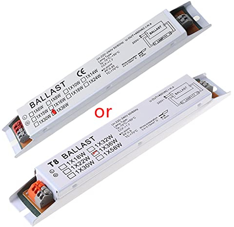 XFUYI 36W T8 Ballast électronique Compact 1 Lampe t Start Tube Lampes de Bureau Ballasts fluorescents pour Fournitures de Bureau à Domicile