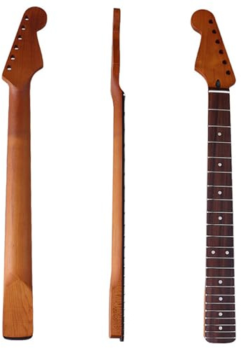 Manico Di Ricambio Per Chitarra Chitarra Elettrica A 6 Corde Per Mancini 22 Tasti Manico In Acero Tostato Tastiera In Palissandro Adatta Per Accessori Per Chitarra Elettrica ST