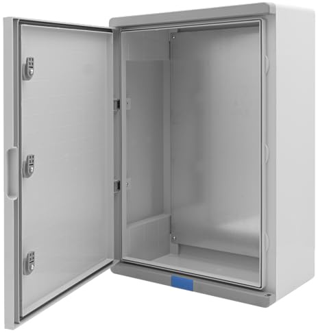 Quadro elettrico esterno BOXEXPERT IP67 in ABS 600×400×200 mm (Fleet Pro). Impermeabile fino a 1 m. Scatola di distribuzione industriale vuota, robusta e resistente per impianti elettrici esterni