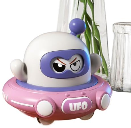 Genérico Juguete De Retroceso - Juguete De Platillo Volante Inercial Divertido - Juegos Educativos Interactivos para Interiores Niñas Niños Bebés Jardín Salón Cumpleaños Patio Preescolar