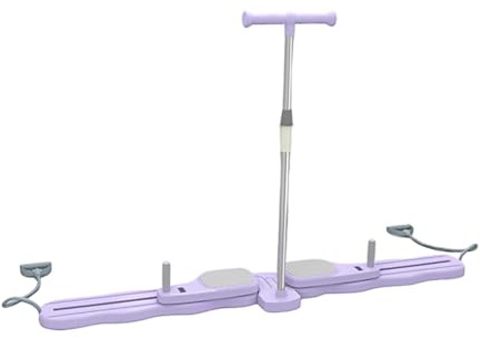 Jiuvaso Appareil de Musculation des Hanches et des Jambes, Appareil de Ski, Fitness à Domicile, Appareil de Musculation du Plancher Pelvien, Appareil de Muscu, Violet