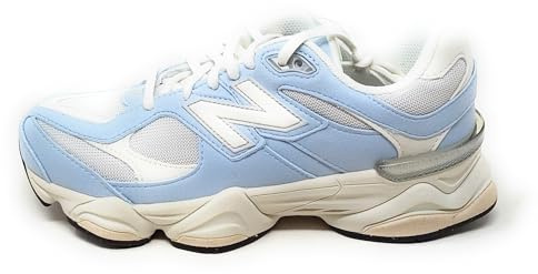 New Balance 9060 Sneaker Unisex,Numero 39 EU,Azzurro e Bianco,Suola in Eva,Ammortizzazione,Uso Quotidiano Sportivo e Casual