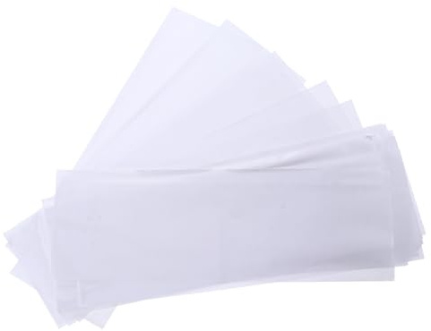 HIAKDOFT Papel Separador para Teñir el Cabello de Pe, 200 Hojas Negras, Uso en Cabello Húmedo o Seco, Adecuado para Salón de Belleza y Mechas