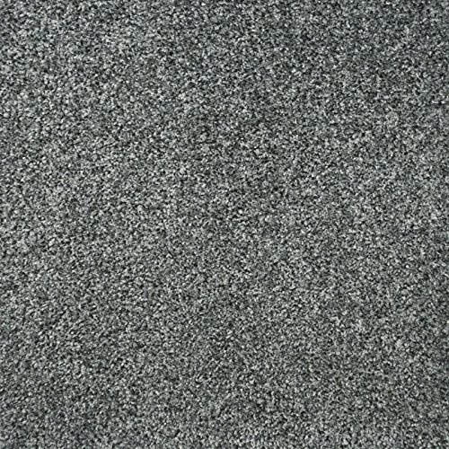 247Floors Flecked Twist Pile Carpet Roll, Hardwearing Felt Backing (5m x 4m, Grey)