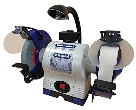 Bench Grinder 8 Wheels with Flexible Light