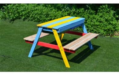 Faura - Mesa Picnic Infantil con Arenero