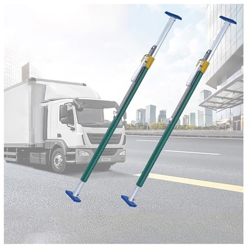 Verstellbare Anti-Rutsch-Stange, Ladungsstabilisatorstange mit Ratsche, einfach zu installierende LKW-Ladebalken, Laderaumverriegelungshalter, Ladeflächenstangen für Pickup-Truck-Ladeflächen