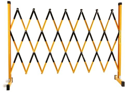 Industrielle erweiterbare Sicherheitshindernisse für Lager, Baustelle, verstellbare Auffahrtgebühr für Baustelle, erweiterbare Gartengebühr, 250 cm