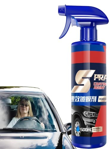 Keramik AutoBeschichtung Spray, Hochschutz-Schnellbeschichtungsspray, 500ml Nano Auto Kratzerentfernungsspray, Kratzer Reparatur Spray, Car Beschichtungs PolierSpray, Boote Motorräder Lack Reparatur