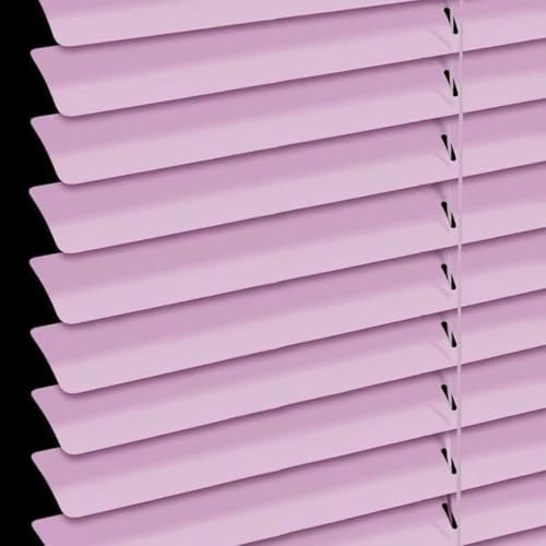 Alu-Jalousie, Aluminium-Jalousien Wand-und Deckenmontage, Rollo, Fenster Jalousette Innen 40cm 50cm 60cm 70cm 85cm 90cm 120cm 130cm 140cm 160cm(Pink)