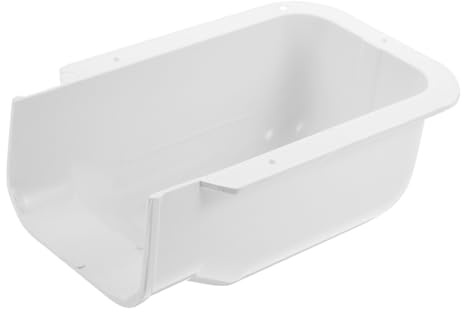 WEKADRIN Cache Tube Décoratif PVC pour Climatisation Surface Lisse et Facile à Nettoyer Compatible Universellement avec Conduits Standards Améliore Lesthétique Murale Installation Simple et