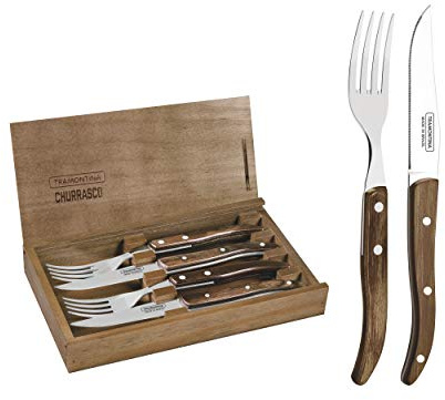 Tramontina 4 Pcs. Cutlery Set (2X Knives + 2X Forks)