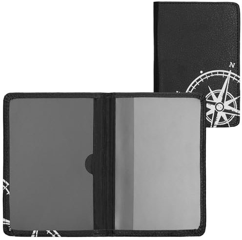 kwmobile Fahrzeugschein Hülle mit Kartenfächern - Kunstleder Etui Tasche Zulassungsbescheinigung