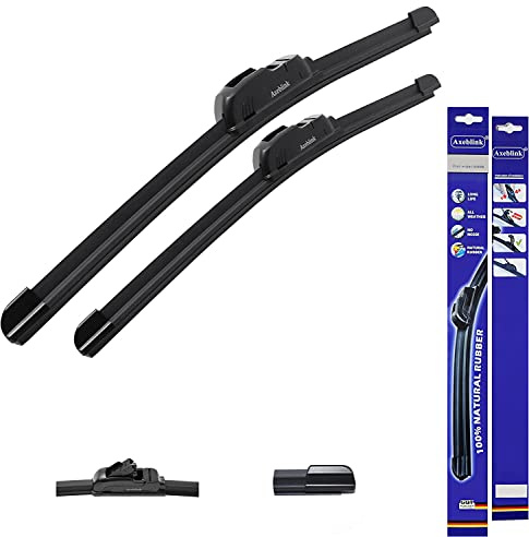 Axeblink Wiper Blade For HONDA CR-V MK4 SUV 2013 To 2017 U-Hook Flat Aero Front Wiper Blade (26 & 16, U-Hook)