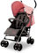Asalvo MOMBI Poussette pour bébé, Poussette avec dossier inclinable, Poussette urbain, Harnais à 5 points, SPF50+, Capot avec fenêtre, Maniabilité et sécurité maximale, Jusqu'à 16 kg, Rose